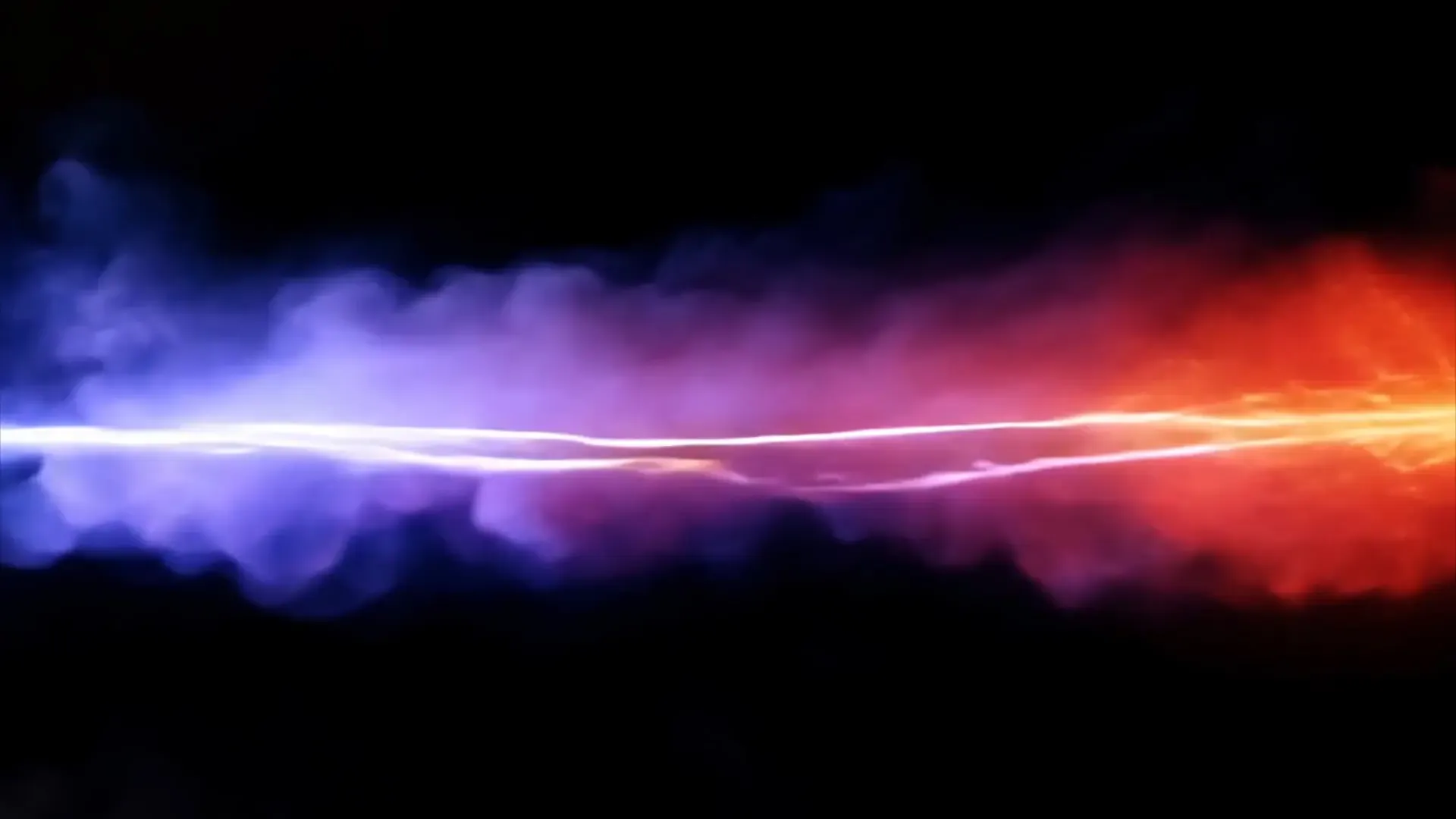 Blue and Red Light Beam for Title Animation Background